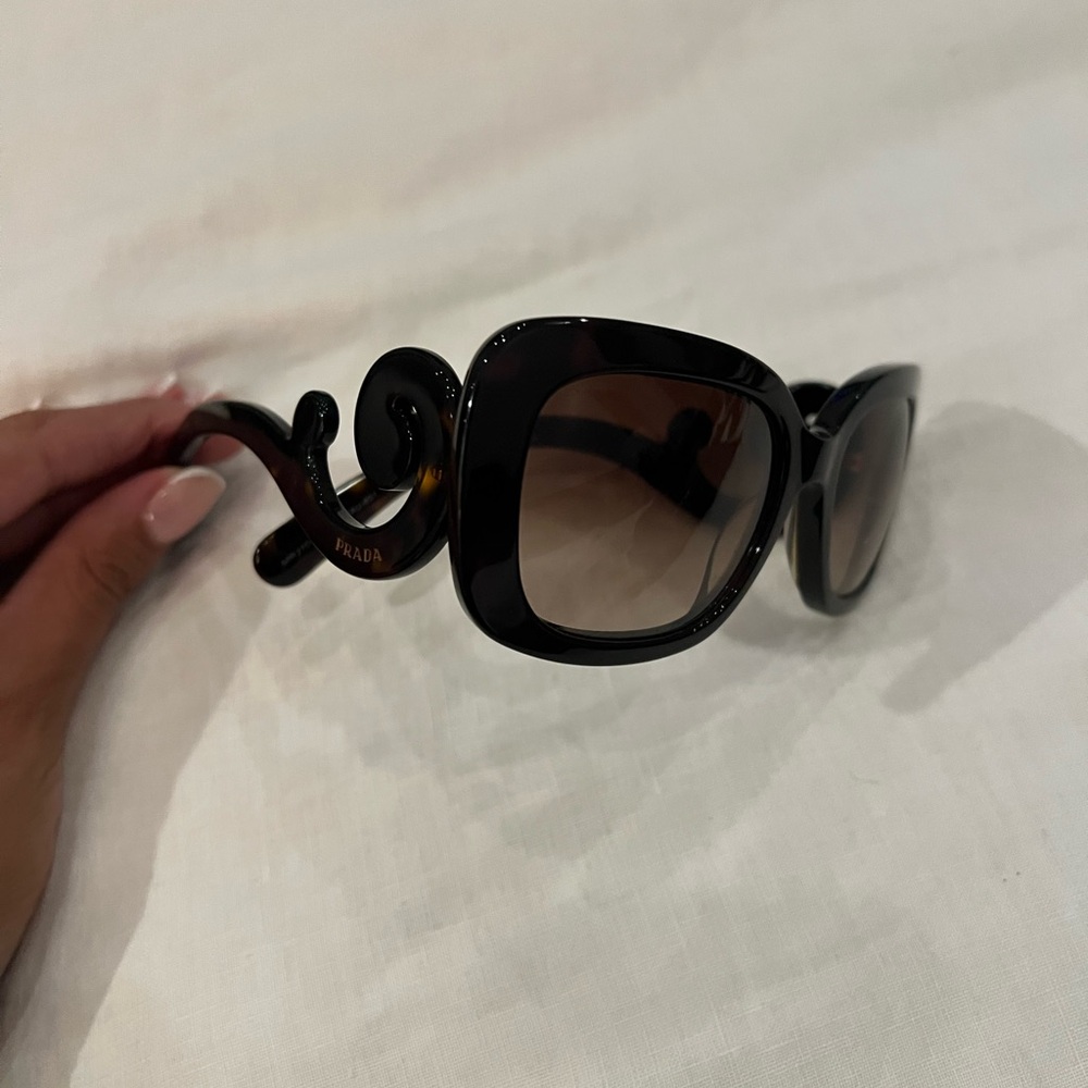 Prada Women's Dark Brown Sunglasses